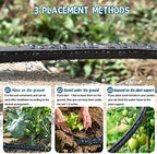 Flat Soaker Hoses for Large Garden 100 ft 2-Pack - Image 6