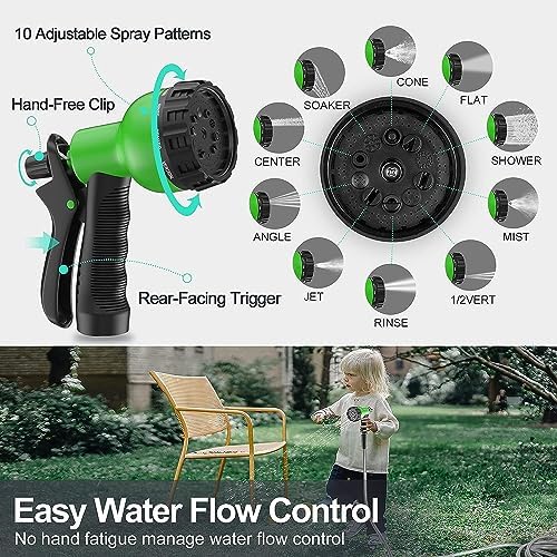 SPECILITE 100ft 304 Stainless Steel Garden Hose Metal + Garden Hose Splitter 2 Way - Image 5