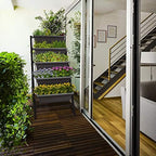 Outland Living 4Ft Vertical Raised Garden Bed - 5 Tier Food Safe Planter Box for Outdoor and Indoor Gardening Perfect to Grow Your Herb Vegetables Flowers on Your Patio Balcony Greenhouse Garden - Image 2