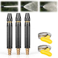 Heavy Duty Adjustable Twist Hose Nozzle, 2027 High Pressure Water Hose Nozzle,Garden Nozzle for Hose Outdoor High Pressure for Cleaning, Watering Plants, Car Washing (Pagoda) (Pagoda*3) by Unknown