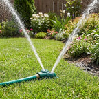 6 Pcs Twin Spot Stationary Sprinkler, Metal Dual Circle Sprinkler Head - Image 5