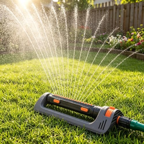 Lawn Sprinkler with Stainless Steel Filters Plastic (19 Holes) - Image 7