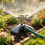 Coverage Outdoor Sprinkler with 360 Degree Rotation and 11M Water Distance for Efficient Irrigation ABS Sprinkler - Image 4