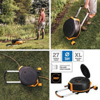 Fiskars Waterwheel XL with Wheels, All-Inclusive Watering Set, 27 m Total Reach, Automatic Rolling, Garden Hose in Universal Size (Diameter 13 mm), Universal Tap Connector, X-Series, 1067548 - Image 3