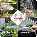 Metal Garden Hose 25ft Heavy Duty Stainless Steel Water Hose with 2 Nozzles for Yard, Outdoor - Flexible, Never Kink & Tangle, Puncture Resistant - Image 4