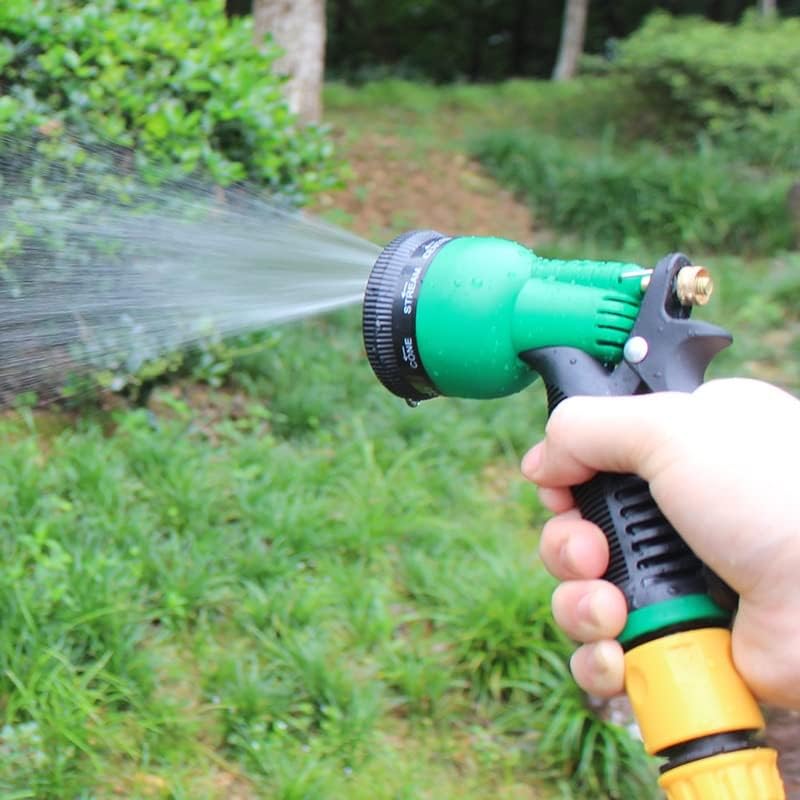 Garden Hose Nozzle Sprayer, Water Hose Spray Nozzles, Heavy Duty Garden Hose Nozzle with 8 Watering Patterns - Image 7