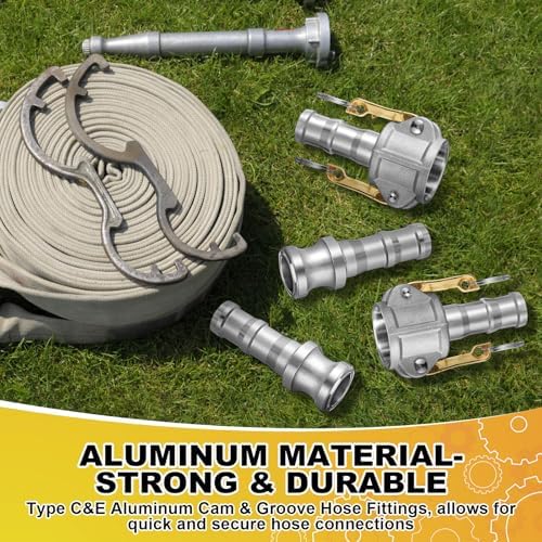 4 Set 1 Inch Camlock Fittings Type C&E - Image 6
