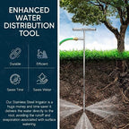Varomorus Stainless Steel Deep Root Feeder for Tree Watering Spike Tool Irrigation for Outdoor Plants System Wand T-Handle One-Piece - Image 6
