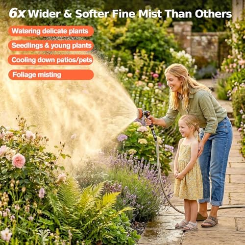 Rosy Earth 75ft Stainless Steel Garden Hose, Heavy Duty Metal Water Hose - Image 2