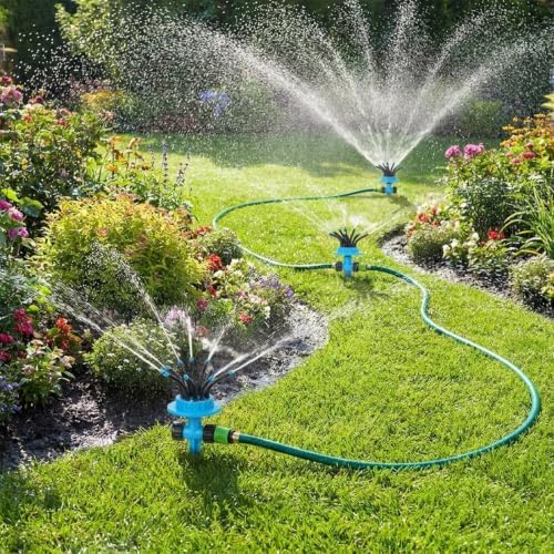 Nozzles Sprinklers System Multi Head Garden Irrigation with Stake - Image 4