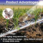 1640FT 5/8" Drip Irrigation Tape - 8 Mil 0.5 GPH 6" Spacing - Image 5