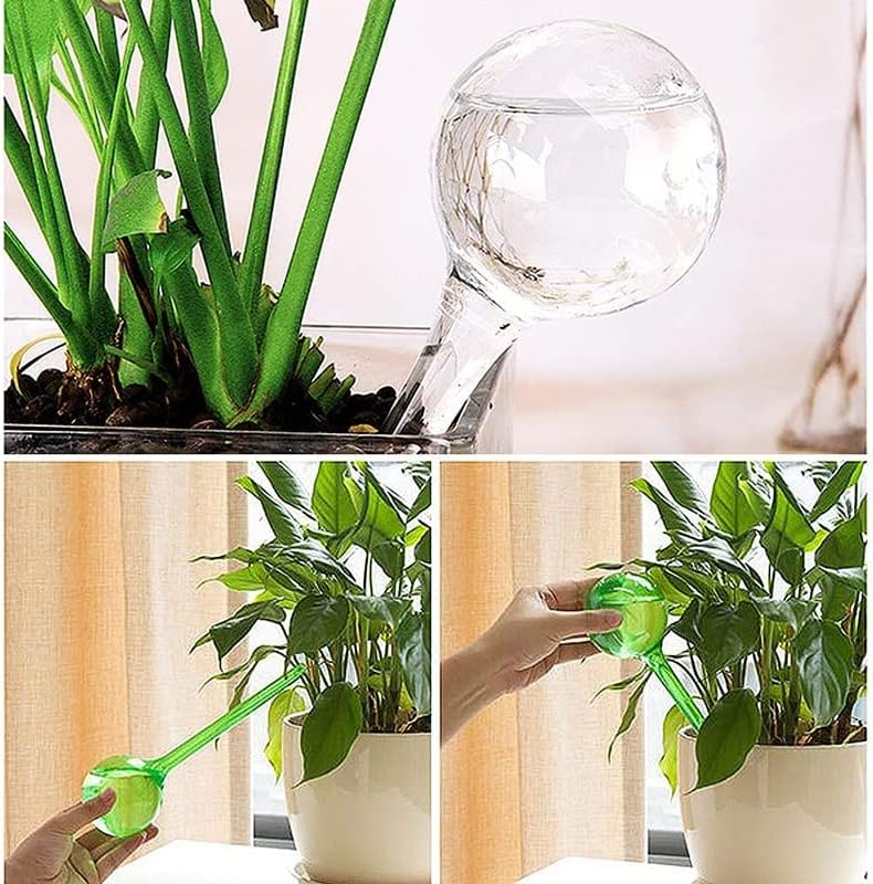 Plant Watering Bulbs Automatic Self-Watering Globes Plastic Balls Garden Device for Travel - Image 3