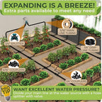CARPATHEN Quick Connect Drip Irrigation System Kit with Sprinkler, 100 feet - Image 6