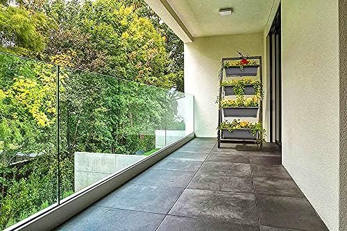 Outland Living 6-Ft Raised Garden Bed - Vertical Garden Freestanding Elevated Planter with 4 Container Boxes - Good for Patio or Balcony Indoor and Outdoor - Perfect to Grow Vegetables Herbs Flowers - Image 3