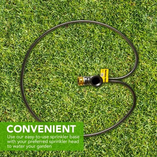 Yard Butler Ring Base Sprinkler Stand, Lawn Care Tool, 3/4" Head, 2 Pack - Image 4