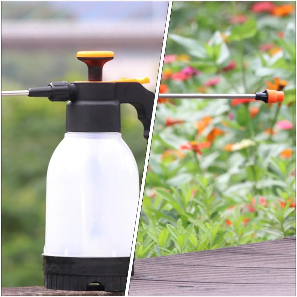 1.2L Plastic Pressure Spray Bottle for Garden Watering - Image 3