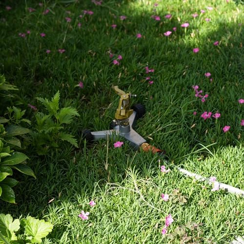 Strongway Wheeled Impact Sprinkler, 85ft. Dia., 6,500 Sq. Ft., 3/4in. - Image 3