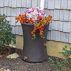 Good Ideas Impressions Nantucket Rain Water Collection Barrel, 4 Pack - Image 3