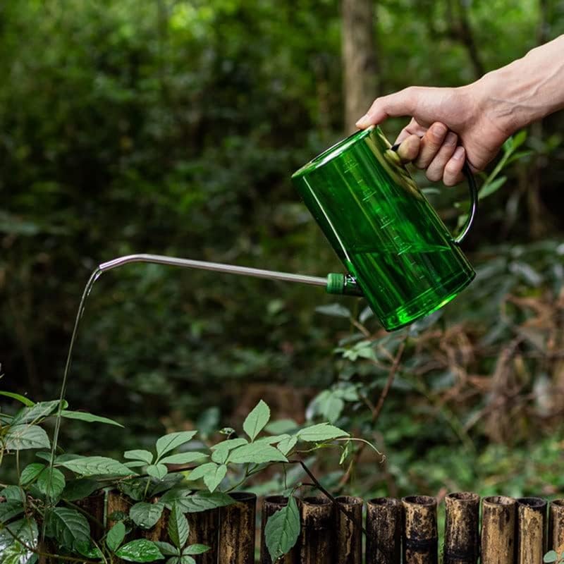 Long Spout Watering Pot with Measuring Scale Fertilization Device Gardening Spray Kettle Flowers Plants Irrigation Tool - Image 5