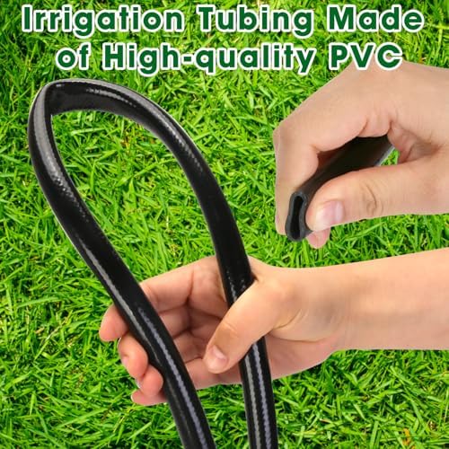 Garden Irrigation Tubing,1/2" Blank Distribution Tubing 100ft Flexible Tubing,Watering Drip Automatic Irrigation System for Garden Greenhouse, Flower, Patio, Lawn (100 FT) - Image 4
