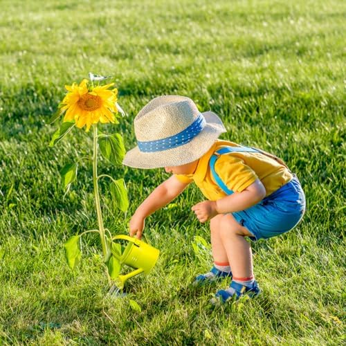 Homoyoyo 5pcs Kids Metal Watering Can Indoor Plants Children Small Watering Cans Iron Sprinkling Kettles for Gardening Home Plants Kids Pot Metal Creative Assorted Colors 6. 29x2. 95x2. 95 Inches - Image 6