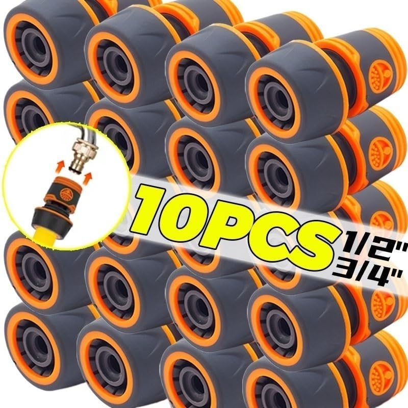1/10PCS Garden Hose Quick Connector Faucet Extender Hose Connection Joint Garden Water Pipe Connectors Watering Pipe Fittings(A,2PCS) - Image 2