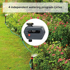Eden 25441 1-Zone Bluetooth Water Timer for Smart Irrigation - Remote Control via App, Customizable Scheduling, and Water Delay Setting - Image 3