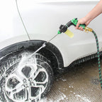 Pressure Washer Nozzle Original New & Improved,Adjustable High Pressure Hose Nozzle with 360° Rotating, Outdoor Cleaning Tool For Garden Hose Car Washing (T8+ kettle + 24ft telescopic hose) - Image 3