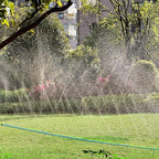 Winisok Upgrade Flat Sprinkler Soaker Hose for Garden, Heavy Duty 3-Tube Lawn Irrigation Hose with Landscape Stakes, No-Kink Flexible Watering Hose for Yard, Plants (50FT x 2Packs) - Image 6