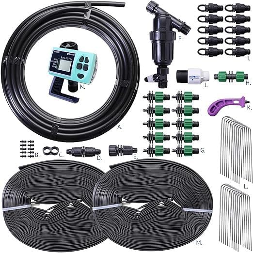 Dripworks Drip Tape Irrigation Kit for Watering Row Crops in Farms - Waters Upto 10 20' Rows | Agricultural Grade Components | Trusted Brand Since 1991 - Image 4