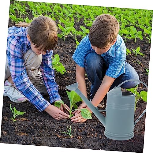 1.8l Blue Long Spout Watering Can for Garden Houseplants - Image 7