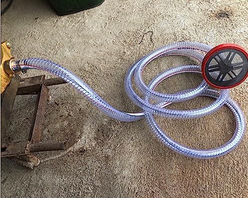 3/4" ID x 1" OD Heavy-Duty Steel Wire Vacuum Suction Hose, PVC High Pressure UV Chemical Resistant Thick Flexible Vinyl Tubing, Bilge Pump Hose,16.4FT - Image 5