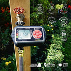 Eden 93411 1-Zone Digital Water Timer with LCD Display - Programmable Sprinkler System Manual Watering Rain Delay and Moisture Sensor Compatibility - Image 3