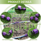 Tondiamo 1000' 5/8 Inch Drip Tape Irrigation Tubing Kit 8 Mil 6" Spacing Garden Hose Watering Tube Line Automatic Equipment for Garden Irrigation System Farms, Landscape, Lawn - Image 5