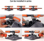 Automatic Lawn Water Sprinkler 360 Rotating Sprinkler 360 Degree Automatic Water Sprinkler 3- Arm Sprinkler System, Apply to Lawn, Garden, Plant Irrigation wyqdp240312(Color:,Size:25M) - Image 5