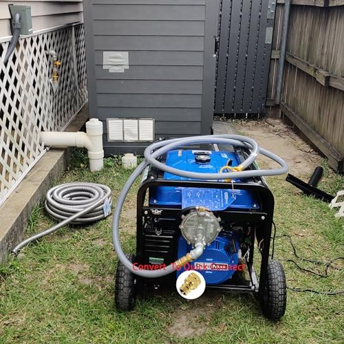 3/4" Female Solid Brass Dual Fuel Generator Natural Propane Hose Quick Connect Disconnect Fittings Convert for Pipe Natural Gas Supply for Generators - Image 6