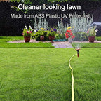 Garden Hose Holder Stake Set of 36 - Durable Plastic fits 3/4 inch Hose Guides for Lawn,Yard & Plant Care, Soaker Hose Support, Kink-Free Watering (Fits 3/4” Hoses) - Image 6