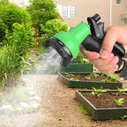 Garden Watering Gun 8 Spray Pattern Car Washing 32ft Tube NPT - Image 5