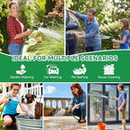 Garden Hose 75FT Non-Expandable Water Hose Flexible Kink-Free Lightweight Leak-Proof Sturdy Outdoor Hose Water Pipe for Garden Yard Lawn Camper 3/4 Inch Fittings - Image 6