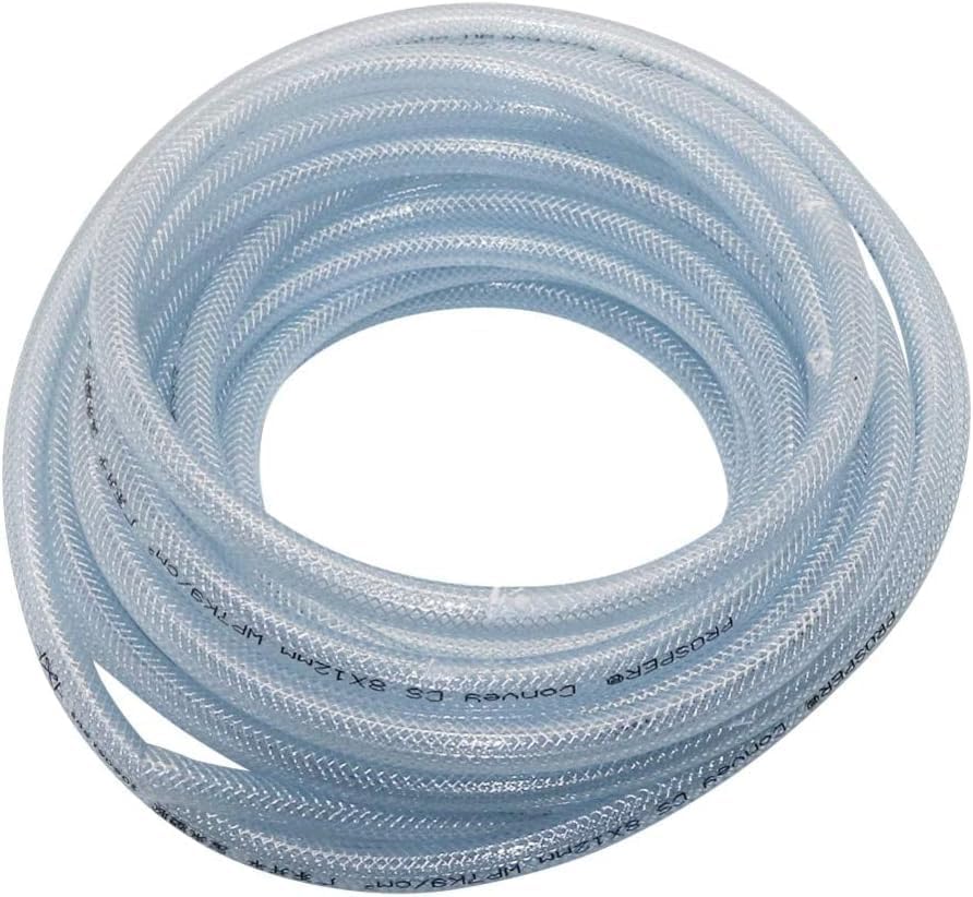 10m 20m Extra Long PVC Braided Reinforced Garden Hose Flexible Water Supply Pipe for Yard Irrigation Environmental Protection Outdoor Hose - Image 3