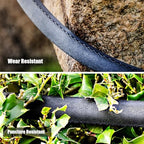 Relxitl Garden Hose 100feet, Water Hose with 10 Function Hose Nozzle, NON-Expandable Hose, Tough & Flexible, Lightweight, Crush Resistant Fittings, Kink & Tangle Free, Rust Proof for Watering - Image 6