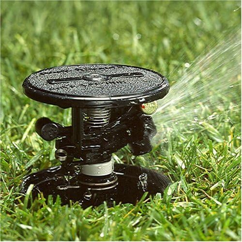 Rain Bird LG-3 Low Gallonage Pop-up Impact Lawn Sprinkler, Adjustable 20° - 360° Pattern, 26' - 41' Spray Distance, Black (Pack of 2) - Image 3