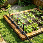 360 Rotation Auto Irrigation System Garden Lawn Sprinkler Patio by Unknown