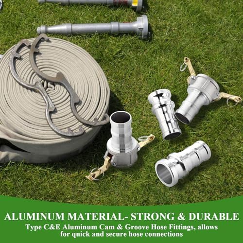 4 Set 2 Inch Camlock Fittings Type C&E - Image 7