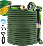 Non-Expandable Garden Hose 25 FT, Lightweight Flexible Water Hose by FloerxisGardenHose