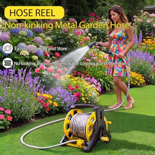 100ft Metal Garden Hose - Image 2