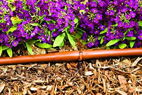 One Stop Outdoor USA Made - 1/4-Inch x Irrigation/Hydroponics Dripline with 6-Inch Emitter Spacing (Brown) (500' Foot Roll) - Image 2