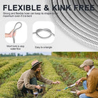 SPECILITE 75ft Stainless Steel Metal Garden Water Hose for Yard, Outdoor - Image 4