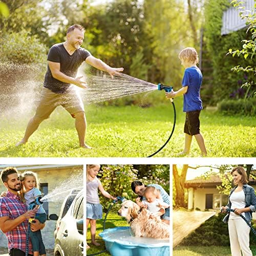 100 ft Expandable Garden Hoses - New Upgrated Expanding Water Garden Hose - Retractable,Flexible,Less Kink-Free & Tangle Car Washing Pipe for Yard, Outdoor - Image 7
