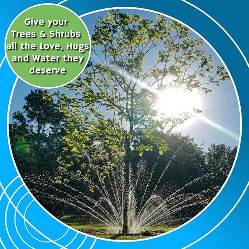 Tree Hugger Sprinkler 360° Outward Spray Tree Watering Ring 11 Inch - Image 6